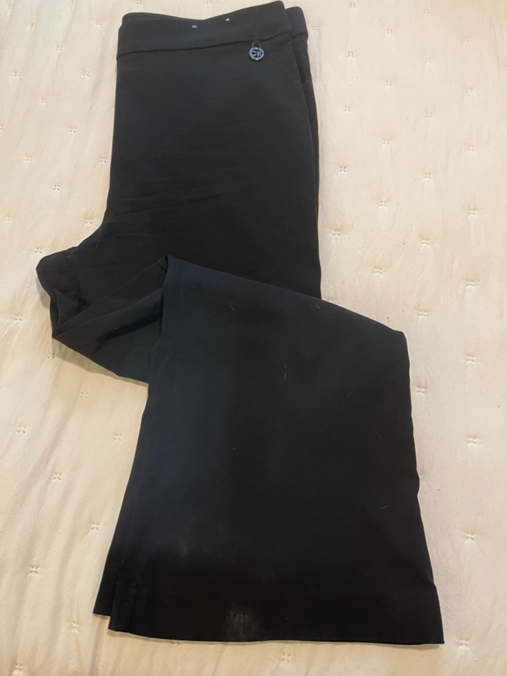 Calvin Klein Black Women's Boot Cut Ankle Pants
